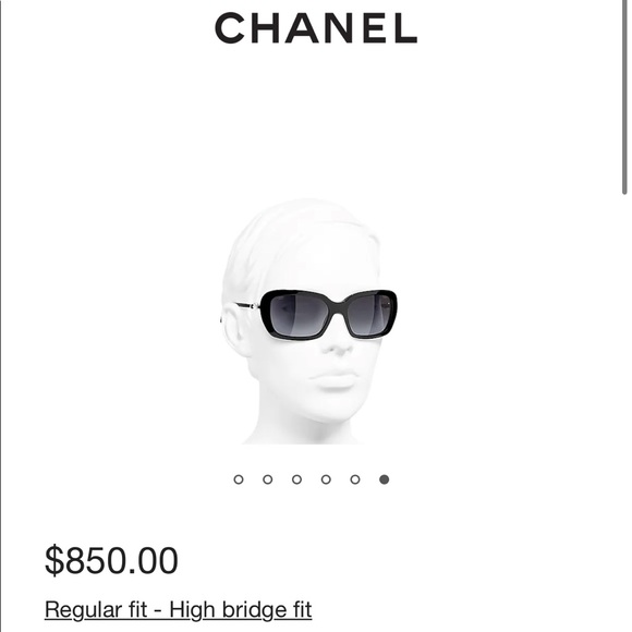 CHANEL Accessories - Chanel square pearl sunglasses